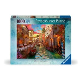 Puzzle Venetia romantica 1000 piese design nou